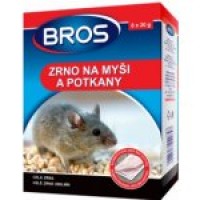 Bros zrní na myši a potkany 120g - rodenticid