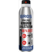 Bros - sprej proti komárům a klíšťatům 50% DEET 180 ml